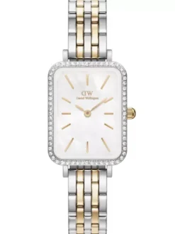 ZEGAREK DAMSKI DANIEL WELLINGTON Quadro Lumine Bezel 5-Link Two-Tone