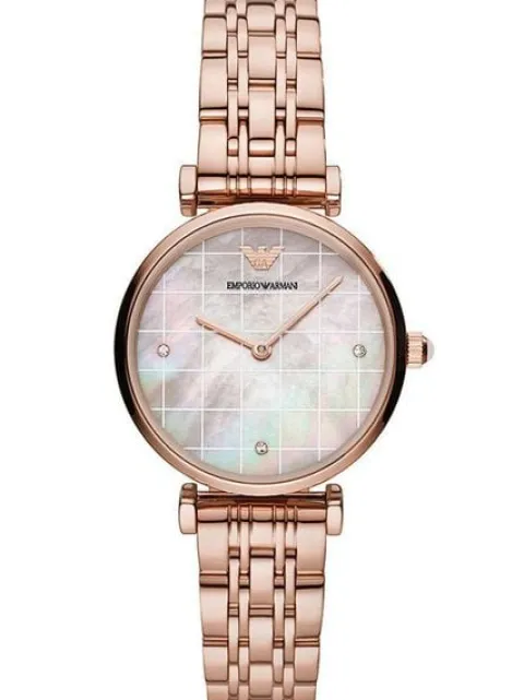 ZEGAREK DAMSKI EMPORIO ARMANI AR11385 - GIANNI T-BAR (zi527a)