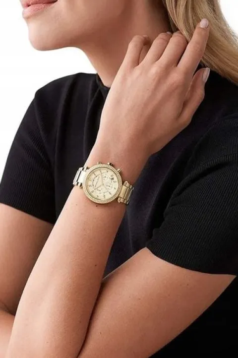 ZEGAREK DAMSKI MICHAEL KORS MK5354 -PARKER (zm508d) + BOX