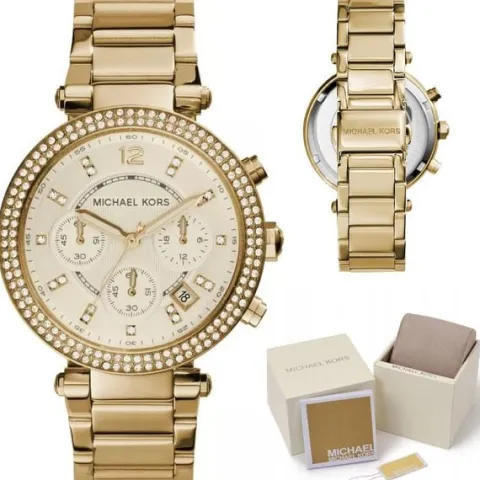 ZEGAREK DAMSKI MICHAEL KORS MK5354 -PARKER (zm508d) + BOX