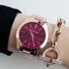 ZEGAREK DAMSKI Michael Kors Slim Runway MK3436 (zm563a)