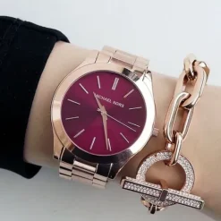 ZEGAREK DAMSKI Michael Kors Slim Runway MK3436 (zm563a)