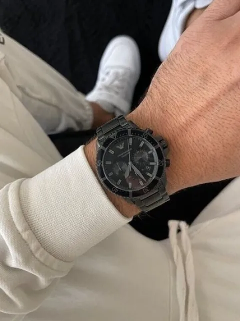 ZEGAREK MĘSKI EMPORIO ARMANI AR11363 DIVER (zi035a) + BOX