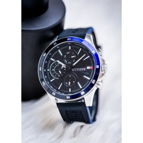 ZEGAREK MĘSKI TOMMY HILFIGER 1791724 BANK (zf023d)