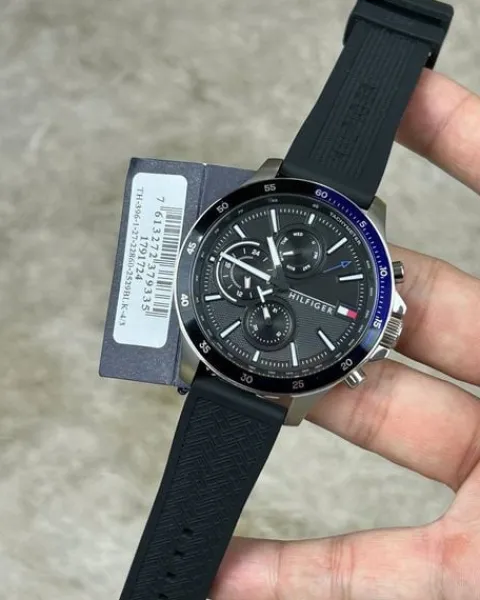 ZEGAREK MĘSKI TOMMY HILFIGER 1791724 BANK (zf023d)