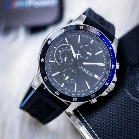 ZEGAREK MĘSKI TOMMY HILFIGER 1791724 BANK (zf023d)
