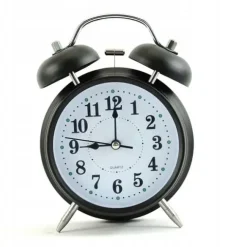 Zegar Retro BUDZIK klasyczny baterie GŁOŚNY alarm ZEGAREK Z