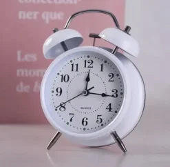 Zegar Retro BUDZIK klasyczny baterie GŁOŚNY alarm ZEGAREK Z