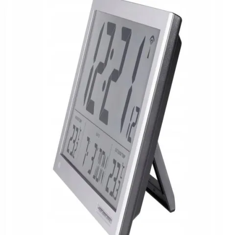 Zegar sterowany radiowo czujnik zewnętrzny °C