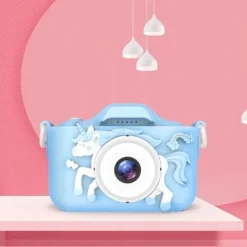 ZESTAW APARAT CYFROWY FOTOGRAFICZNY NOWY DLA DZIECI KAMERA + KARTA 32GB
