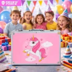 ZESTAW ARTYSTYCZNY MALOWANIA WALIZKA KREDKI FARBY