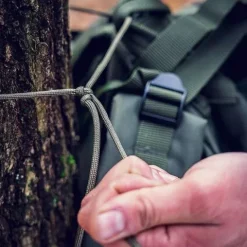ZESTAW BIWAKOWY NEO TARP PŁACHTA WODOODPORNA LINKA PARACORD SPORK SURVIVAL