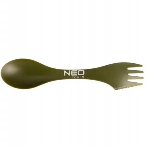 ZESTAW BIWAKOWY NEO TARP PŁACHTA WODOODPORNA LINKA PARACORD SPORK SURVIVAL
