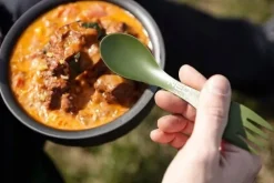 ZESTAW BIWAKOWY NEO TARP PŁACHTA WODOODPORNA LINKA PARACORD SPORK SURVIVAL