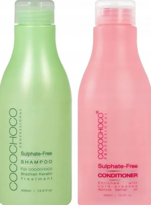 Zestaw COCOCHOCO po keratynie nanoplastii szampon i odżywka 2x400ml