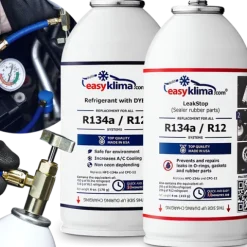 Zestaw Czynnik chłodniczy R134a + Uszczelniacz R134a 719g EasyKlima