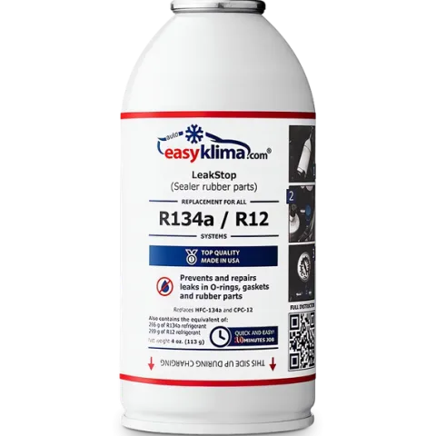 Zestaw Czynnik chłodniczy R134a + Uszczelniacz R134a 719g + Wąż Manometr