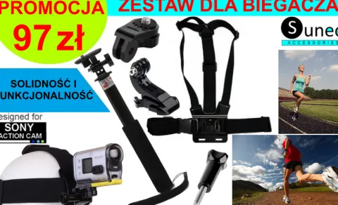 ZESTAW DO BIEGANIA DO KAMER SONY ACTION CAM