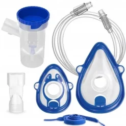 ZESTAW DO INHALACJI RF8 MASKIx2 USTNIK Microfine+ VITAMMY