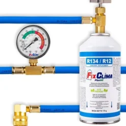 ZESTAW DO NAPEŁNIANIA KLIMATYZACJI AUT GAZ R134A CZYNNIK CHŁODNICZY KLIMY