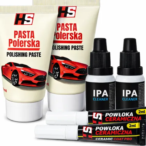 ZESTAW DO POLEROWANIA LAMP + 2X CERAMIKA REGENERACJA REFLEKTORÓW KLOSZY