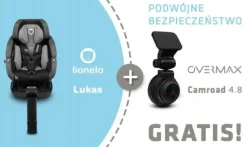 Zestaw Fotelik Samochodowy Lukas +Wideorejestrator