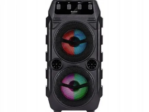 Zestaw GŁOŚNIK Bluetooth + Mikrofon + POLSKIE Karaoke