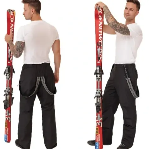 ZESTAW KURTKA+SPODNIE Męski KOMBINEZON NARCIARSKI NA STOK SNOWBOARD XXL