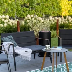 ZESTAW MEBLI OGRODOWYCH KOMPLET SOFA STÓŁ FOTELE MEBLE TARASOWE