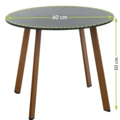 ZESTAW MEBLI OGRODOWYCH KOMPLET SOFA STÓŁ FOTELE MEBLE TARASOWE