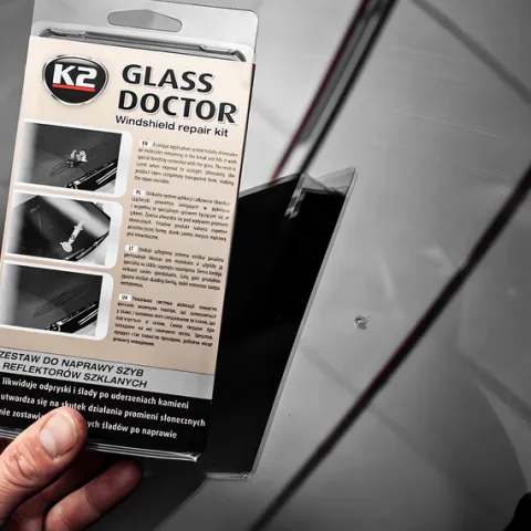 Zestaw naprawczy szyby samochodowej K2 Doctor DO NAPRAWY SZYB ODPRYSKÓW