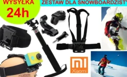 ZESTAW NA SNOWBOARD DO KAMER XIAOMI YI 1, 2 (4K, 4K+, Lite)
