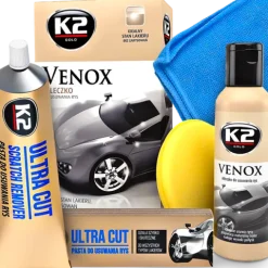 ZESTAW PASTA + MLECZKO K2 DO USUWANIA RYS ZARYSOWAŃ NA RYSY ULTRA CUT VENOX
