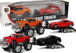Zestaw Pojazdów Monster Truck Laweta 58 cm