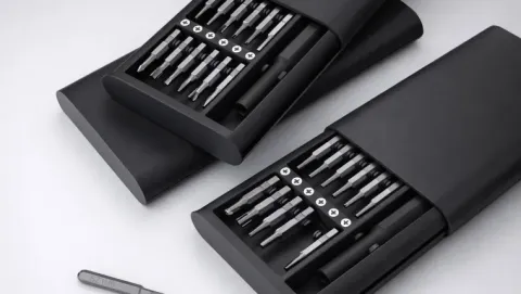Zestaw precyzyjnych śrubokrętów 25w1 torx wkrętaki magnetyczne bity + etui