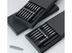 Zestaw precyzyjnych śrubokrętów 25w1 torx wkrętaki magnetyczne bity + etui