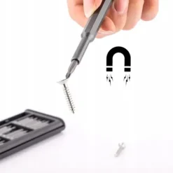 Zestaw precyzyjnych śrubokrętów 25w1 torx wkrętaki magnetyczne bity + etui