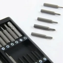 Zestaw precyzyjnych śrubokrętów 25w1 torx wkrętaki magnetyczne bity + etui