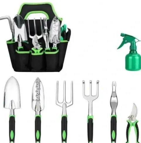Zestaw premium narzędzi ogrodowych 9 szt Torba