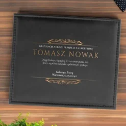 Zestaw Prezentowy na Emeryturę Zegarek Spinki do Koszuli Długopis + GRAWER