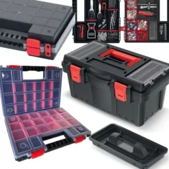 Zestaw Skrzynka narzędziowa KDR5025 + Organizer NORD14DUO