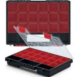 Zestaw Skrzynka narzędziowa KDR5025 + Organizer NORD14DUO