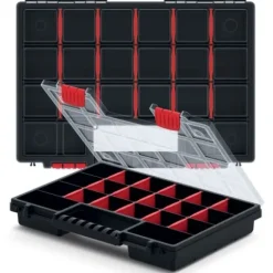 Zestaw Skrzynka narzędziowa KDR5025 + Organizer NORD14DUO