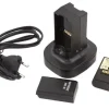 ZESTAW STACJA DOKUJĄCA ŁADOWARKA + 2 AKUMULATORY 3600 mAh XBOX 360