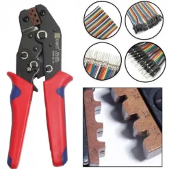 Zestaw szczypcy zaciskania DuPont złączami JST-PH 2,0/JST-XH 2,54 mm