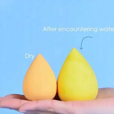 Zestaw 7szt GĄBECZKI do makijażu BLENDER gąbeczka DO PUDRU fluidu RÓŻU