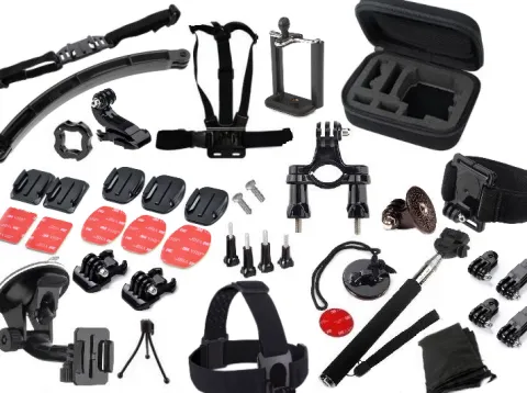 ZESTAW XXL Z WALIZKĄ DO KAMERY GOPRO HERO 7 6 5 4 3 walizka