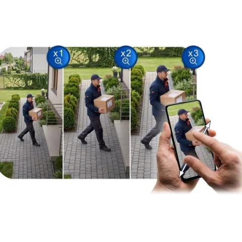 Zewnętrzna kamera WiFi obrotowa IP obrotowa 5MP Berdsen BD-943