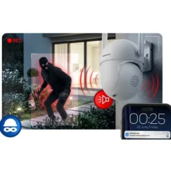 Zewnętrzna kamera WiFi obrotowa IP obrotowa 5MP Berdsen BD-943