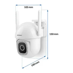 Zewnętrzna kamera WiFi obrotowa IP obrotowa 5MP Berdsen BD-943